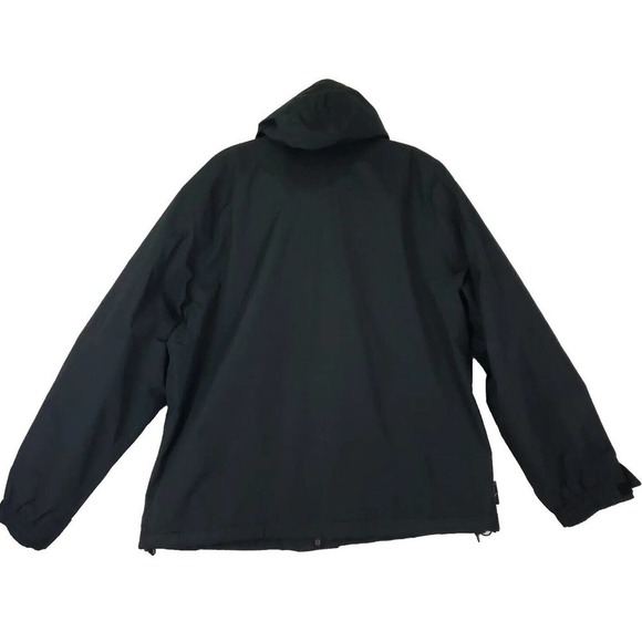 Zero X Posur ~Men's Size L~ Black Zip Front Drawstring Winter Jacket Hoded. - Picture 4 of 12